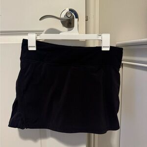 Lululemon tennis skirt black
